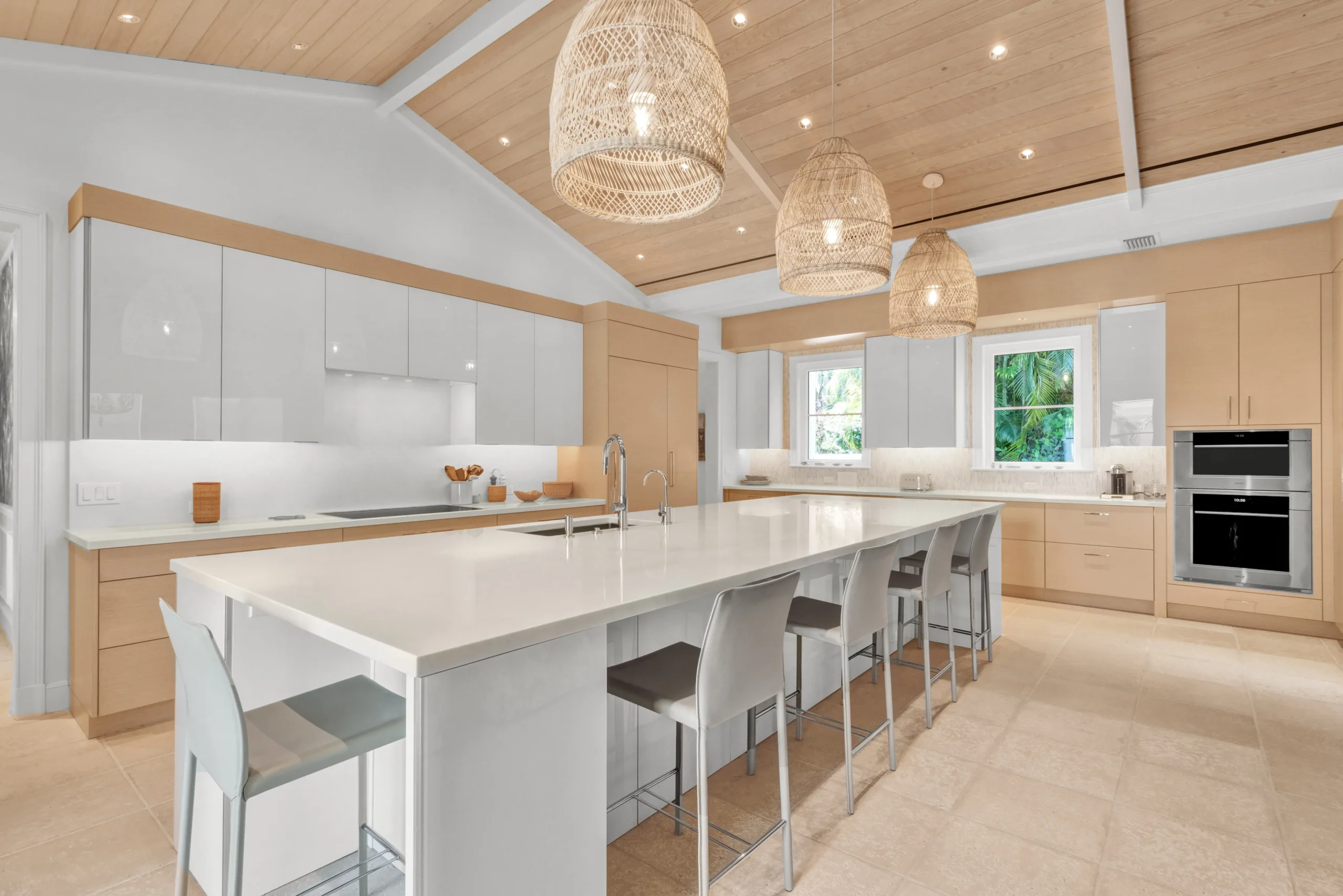 Dawn Wallace designed kitchen and cabinets