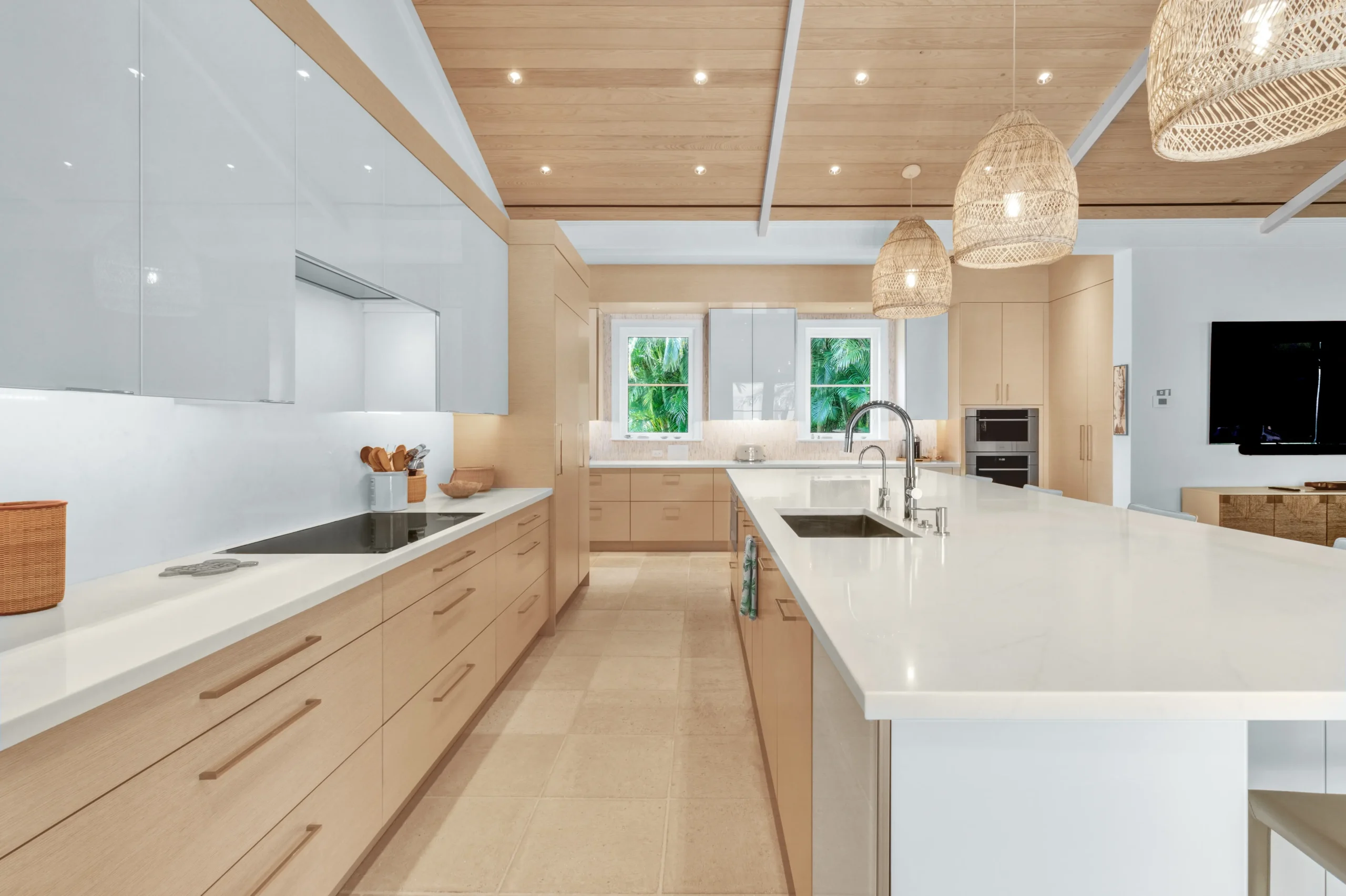 Dawn Wallace designed kitchen and cabinets